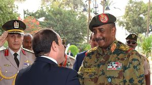 انحاز السيسي للجيش السوداني- تويتر