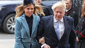اختار رئيس الوزراء البريطاني بوريس جونسون وخطيبته كاري سيموندس اسم "ويلفريد لوري نيكولاس" لمولودهما الجديد- ديلي ميل