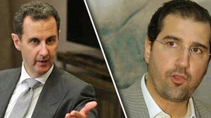 ظهر الخلاف بين الأسد ومخلوف على الملأ في 30 نيسان/ أبريل الماضي- لوموند