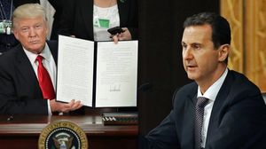 كان ترامب قد أقر، قبل أيام، بأنه أراد تصفية وقتل رئيس النظام السوري بشار الأسد، عام 2017- سانا، جيتي