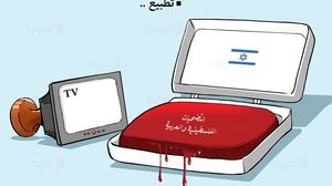 تطبيع عربي كاريكاتير