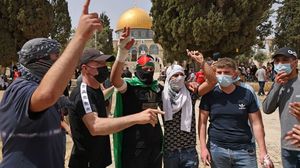 اعتدى الاحتلال على المصلين والمرابطين في المسجد الأقصى المبارك - جيتي