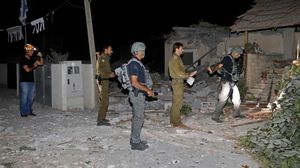 قصف المقاومة في تل أبيب- جيتي