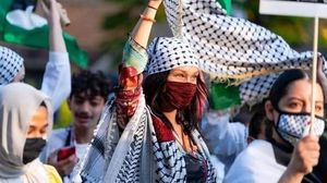 تتعرض بيلا حديد لحملة شيطنة من جهات إسرائيلية بعد مشاركتها في تظاهرات داعمة للفلسطينيين- تويتر