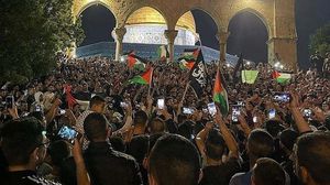 دعا شبان ونشطاء مقدسيون إلى استكمال انتصار فلسطين والرباط في المسجد الأقصى وعدم تركه وحيدًا- تويتر