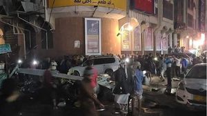 طائرة التجسس سقطت في جولة الرويشان بشارع حدة وسط العاصمة صنعاء- تويتر