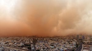 ارتفعت العواصف الرملية في العراق خلال الأشهر القليلة الماضية - الأناضول