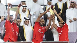وتوج فريق العربي بلقب كأس أمير قطر للمرة التاسعة في تاريخه- العربي / تويتر