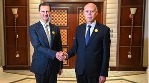 تبادل سعيّد والأسد السفراء الشهر الماضي - تويتر