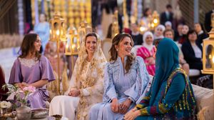 حضر الحفل مجموعة من الأميرات في الأردن إضافة إلى خطيبة ولي العهد- حساب الملكة رانيا