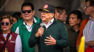 الرئيس الكولومبي عرف بمواقفه المناهضة للاحتلال- جيتي