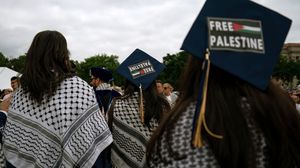فعاليات طلابية مستمرة في الغرب نصرة لغزة وللمطالبة بوقف إطلاق النار- جيتي