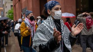 تحاول السلطات الأمريكية قمع الاحتجاجات الطلابية المناصرة لفلسطين في الجامعات - جيتي