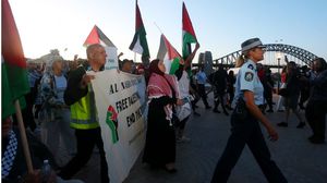 تظاهرة داعمة لفلسطين في سيدني- جيتي