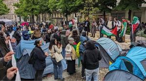 يطالب الحراك الطلابي بإصدار إدانة للإبادة الجماعية التي يرتكبها الاحتلال في قطاع غزة- إكس