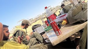 لقطة للجنود داخل الموقع العسكري قبل قصف القسام- إكس