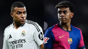 حقق برشلونة الانتصار على ريال مدريد في جميع مباريات الكلاسيكو الثلاث هذا الموسم- elmondo/ إكس