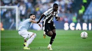 شهدت المواجهة طرد لاعب فريق يوفنتوس الفرنسي بيير كالولو - يوفنتوس/ إكس