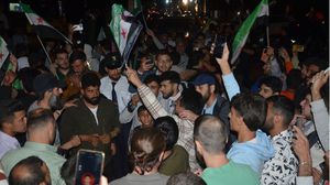 جانب من احتفالات السوريين برفع العقوبات عن بلادهم- سانا