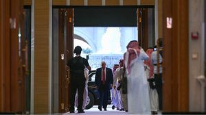 وقع ترامب اتفاق شراكة استراتيجي مع السعودية في أول أيام زيارته - جيتي