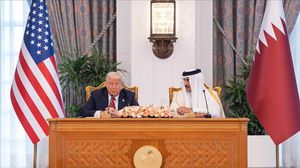 الأمير تميم والرئيس ترامب يشهدان توقيع اتفاقية لشراء 160 طائرة بوينغ - الأناضول 