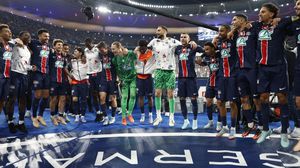 وهو اللقب الثاني توالياً والسادس عشر لفريق العاصمة الفرنسية على مستوى كأس فرنسا-  psg/ إكس