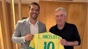 أنشيلوتي هو أول مدرب أجنبي للمنتخب البرازيلي منذ ستة عقود- CBF Futebol/ إكس