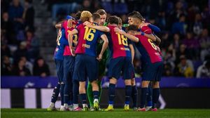 رفع فريق برشلونة رصيده إلى 79 نقطة في الصدارة- BARCELONA / إكس