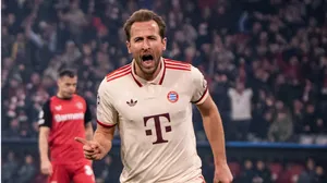كان كين قد انضم إلى عملاق ألمانيا في صيف عام 2023 مقابل 100 مليون يورو- HKANE / إكس