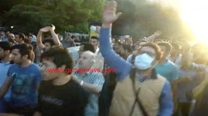 من التظاهرات الاحتجاجية في إيران - أرشيفية