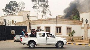 غارات جوية على بنغازي - ا ف ب