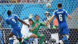 لم تستطع إيطاليا تسجيل هدف التعادل - أ ف ب
