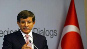  وزير الخارجية التركي أحمد داود أوغلو - ا ف ب