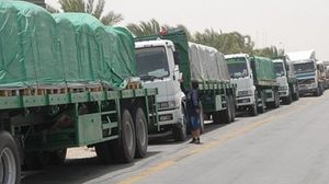 شاحنات مصرية محتجزة في ليبيا - ا ف ب