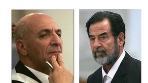 القاضي الذي شارك بمحاكمة الرئيس العراقي السابق صدام حسين (يسار) - أرشيفية