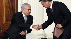 ملك الأردن عبد الله الثاني ورئيس وزراء الاحتلال بنيامين نتنياهو - ا ف ب