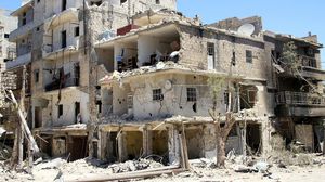 مدينة حلب لحقها الدمار جراء قصف النظام السوري لها - أرشيفية