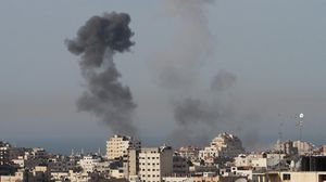 القصف الإسرائيلي جاء بالتزامن مع جهود مصرية لتثبيت وقف إطلاق النار بغزة- تويتر