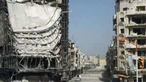 حلب المدمرة حيث قلما تجد الناس في الخارج - أرشيفية