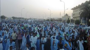 مشهد للمسيرات الاحتجاجية في نواكشوط - عربي21