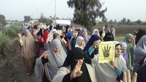 مسيرات رافضة لتنصيب السيسي في صعيد مصر - أرشيفية