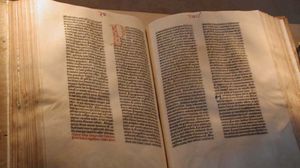 انجيل مطبعة جوتنبيرغ - أرشيفية