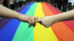 يتخذ المثليون علم قوس قزح شعارا لهم - أرشيفية