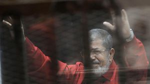 منعت المحكمة الرئيس المصري محمد مرسي من إلقاء بيان هام وقطعت عنه الصوت - أرشيفية