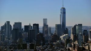 برج التجارة العالمي الجديد في نيويورك - أ ف ب