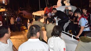 غرق مهاجرين سوريين على سواحل تركيا - الأناضول