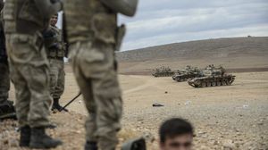 الجيش التركي على القرب من الحدود (أرشيفية) - أ ف ب