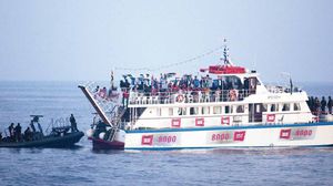 انطلاق أولى سفن كسر الحصار  إلى غزة - أرشيفية