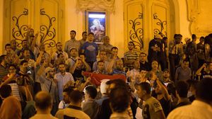 حركة النهضة نظمت تظاهرات ليلية ضد الإرهاب بالعاصمة وسوسة - الأناضول
