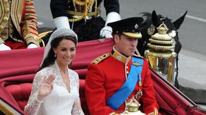 آخر هذه القطع يعود إلى زفاف الأمير وليام وكايت ميدلتون العام 2011 - أ ف ب
